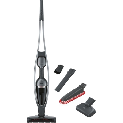 QX9 Senza sacchetto Nero, Grigio 0,3 L, Aspirapolvere verticale