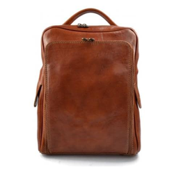 Viaggi Zaino sacchetto di cuoio genuino Weekender Bag Sport Miele características