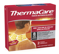 FASCE AUTORISCALDANTI A CALORE TERAPEUTICO THERMACARE COLLO SPALLA POLSO 2 PEZZI características