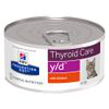 Hill's Prescription Diet y/d Thyroid Care umido per gatti - Set %: 24 x 156 g características