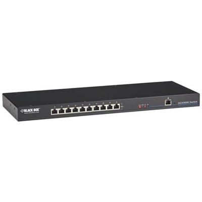 DCX3000 Montaggio rack Nero switch per keyboard-video-mouse (kvm)