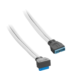 CM-CAB-RIU3-N50KW-R cavo USB 0,5 m 3.2 Gen 1 (3.1 Gen 1) Bianco, Cavo di prolunga características