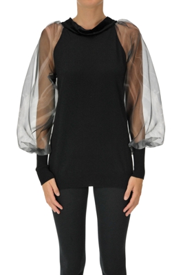 Taffetà sleeves top