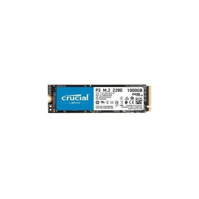 SSD-Solid State Disk m. 2 (2280) NVMe 1000GB (1TB) PCIe3.0x4 CRUCIAL P2 CT1000P2SSD8 Read: 2300MB / s-Write: 940MB / s