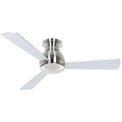 Ventilatore da soffitto Eco Pallas 116 colore cromato con pale ciliegia e grigio características
