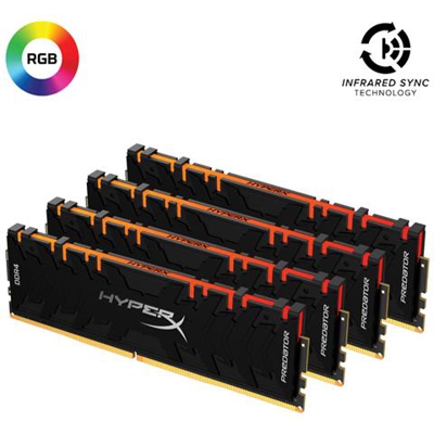 Memoria Dimm Predator RGB 128GB (4x32GB) DDR4 3600Mhz CL18
