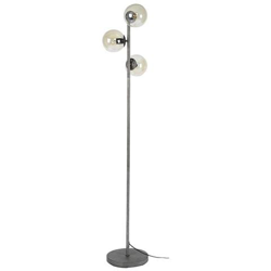 Lampada Industriale In Vetro E Metallo Finizione Argento Anziano Glob características
