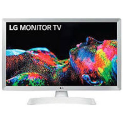 TV MONITOR 23,6'' LG HD SMART INTERN ET HDMI VESA DVBT2 DVBS2 WHITE