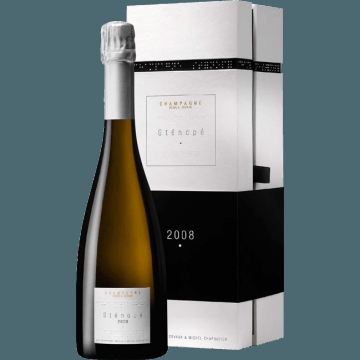 CHAMPAGNE STENOPE 2010 - DEVAUX ET CHAPOUTIER - EN COFANETTO REGALO
