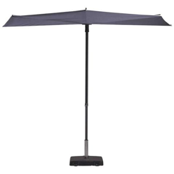 Ombrellone da Balcone Sun Wave 270x150 cm Blu Zaffiro precio