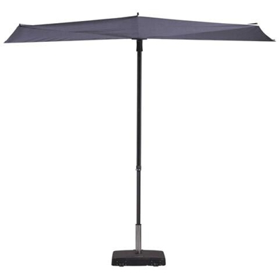 Ombrellone da Balcone Sun Wave 270x150 cm Blu Zaffiro