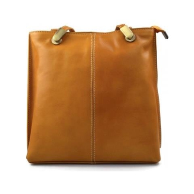 Di cuoio delle signore borsa Miele Pochette zaino a tracolla Donne