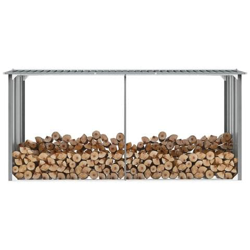 Capannone Da Giardino In Acciaio Zincato 330x92x153cm Grigio características