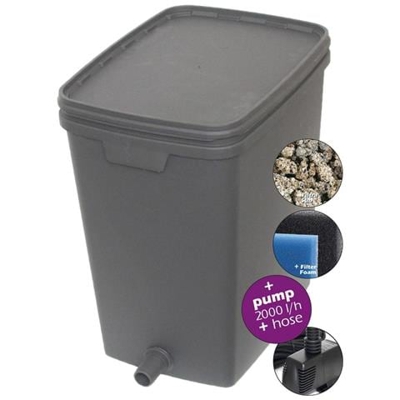 Filtro Per Laghetti 35 L Con Pompa 2000 L 146039