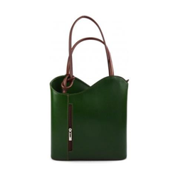 Pochette zaino borsa Hobo in pelle Ladies Handbag Verde Marrone características