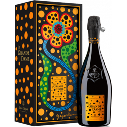 CHAMPAGNE VEUVE CLICQUOT - LA GRANDE DAME 2012 PAR YAYOI KUSAMA - COFANETTO DELUXE en oferta