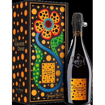 CHAMPAGNE VEUVE CLICQUOT - LA GRANDE DAME 2012 PAR YAYOI KUSAMA - COFANETTO DELUXE