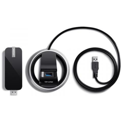 Ac1900 High Gain Wireless Dual Band Usb Adapter Wlan 1300 Mbit / s (archer T9uh Ac1900 Dual Band - High Gain Wireless Usb Adapter, Realtek, 3t4r, 1300 Mbit / s At 5ghz + 600 Mbit / s At 2.4ghz, 802.11ac / a / b / g / n, Usb 3.0, External Antenna) en oferta