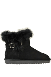 Padded eco-suede ankle boots características