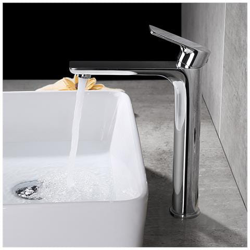 Miscelatore Per Lavabo Bagno Alto Elegante Miscelatore Allungato Rubinetto Miscelatore Lavabo Monocomando Cromato Per Lavabo características