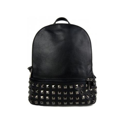 Piccolo Zaino in pelle Zaino Piccolo Zaino delle donne di cuoio di lusso zaino nero precio