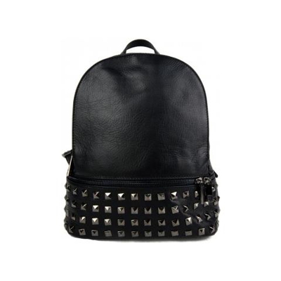 Piccolo Zaino in pelle Zaino Piccolo Zaino delle donne di cuoio di lusso zaino nero