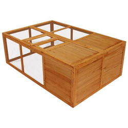 Pollaio Pieghevole In Legno Da Esterno características