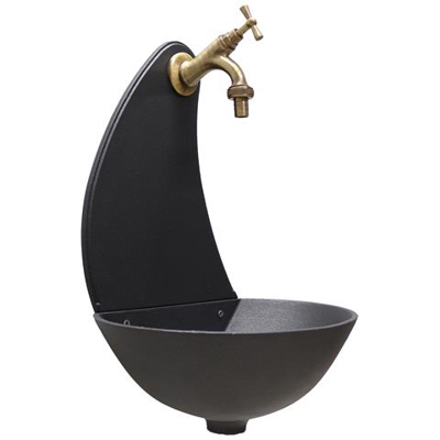Fontana A Muro Mod. luna + Rubinetto 303b