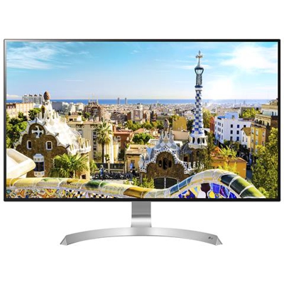 Monitor 31.5'' LED IPS 32UD99-W 4K UltraHD LED IPS HDR 10, 3840 x 2160, AMD FreeSync, Multitasking, Display Port, 2 HDMI, USB-C, Altezza, Inclinazione e Rotazione Regolabili