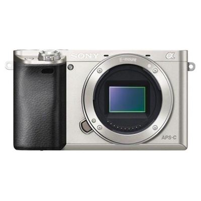 Alpha 6000 Silver Body Sensore CMOS Exmor 24 Mpx Display Filmati Full HD Wi-Fi NFC
