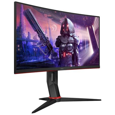 Monitor 23.6'' LED VA Curvo C24G2U / BK 1920x1080 Full HD Tempo di Risposta 1 ms Frequenza di Aggiornamento 165 (Hz)