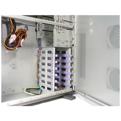 Mesh MidiTower LCX-01SLSLB, Midi-Tower, PC, ATX, Argento, ATX 2.0, 6x 3.5''