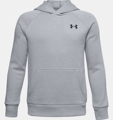 Felpa con cappuccio UA Rival Cotton da ragazzo
