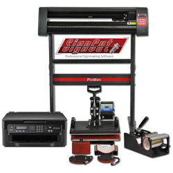 Plotter Da Taglio Vinile Stampante & Presse A Caldo Per Magliette Tazze Berretto E Piatto en oferta