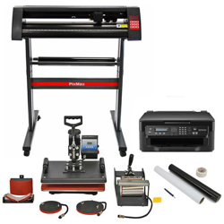 Presse A Caldo Per Sublimazione Su Magliette Tazze Cappellini E Piatti Plotter Da Taglio Vinile & Stampante características