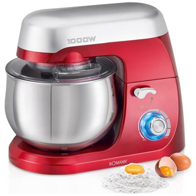 Robot Cucina Multifunzione Impastatrice Planetaria 5 Litri 1000w Bomann Km 6009 Cb