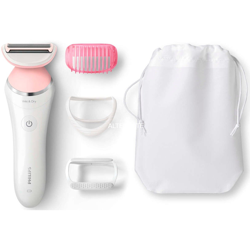 SatinShave Advanced BRL140/00 rasoio da donna Bianco 1 testina/e Trimmer, Rasio per donne características