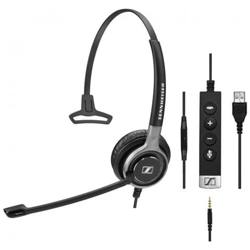 SC 635 USB Monofonico Padiglione auricolare Nero, Grigio cuffia e auricolare precio