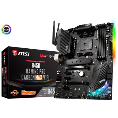 Scheda Madre B450 GAMING PRO CARBON MAX WIFI Socket AM4 Chipset B450 ATX