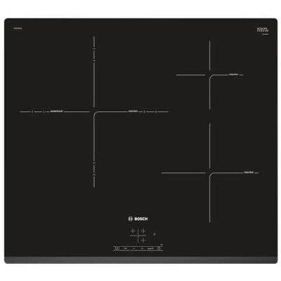 Piano Cottura S0408018 a Induzione 3 Zone Cottura da 60 cm Colore Nero