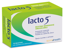 LACTO 5 10 BUSTINE OROSOLUBILI precio