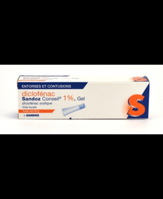 Diclofenac Sandoz 1% gel 50g