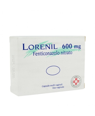 Lorenil 600mg Capsule Molli Vaginali 1 Capsula