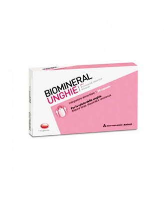 Biomineral Unghie Integratore Alimentare 30 Capsule