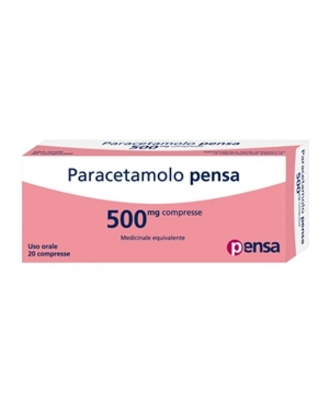 Paracetamolo Pensa 500mg 20 Compresse