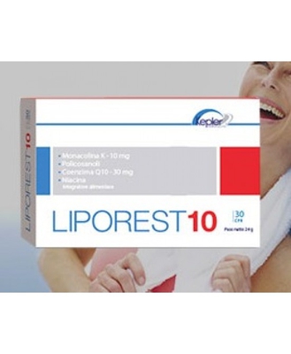 Elifab Liporest 10 Integratore Alimentare 30 Compresse