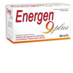 ENERGEN 9 PLUS 10 FLACONCINI 10 ML características