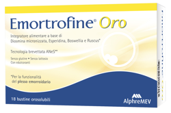 EMORTROFINE ORO 18 BUSTINE en oferta