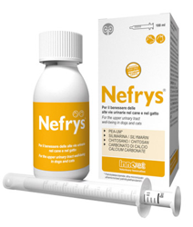 NEFRYS VEG 100 100 ML CON SIRINGA DOSATRICE ALIMENTO COMPLEMENTARE PER CANI E GATTI características