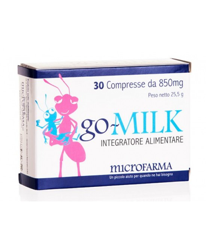Go-milk 30cpr características